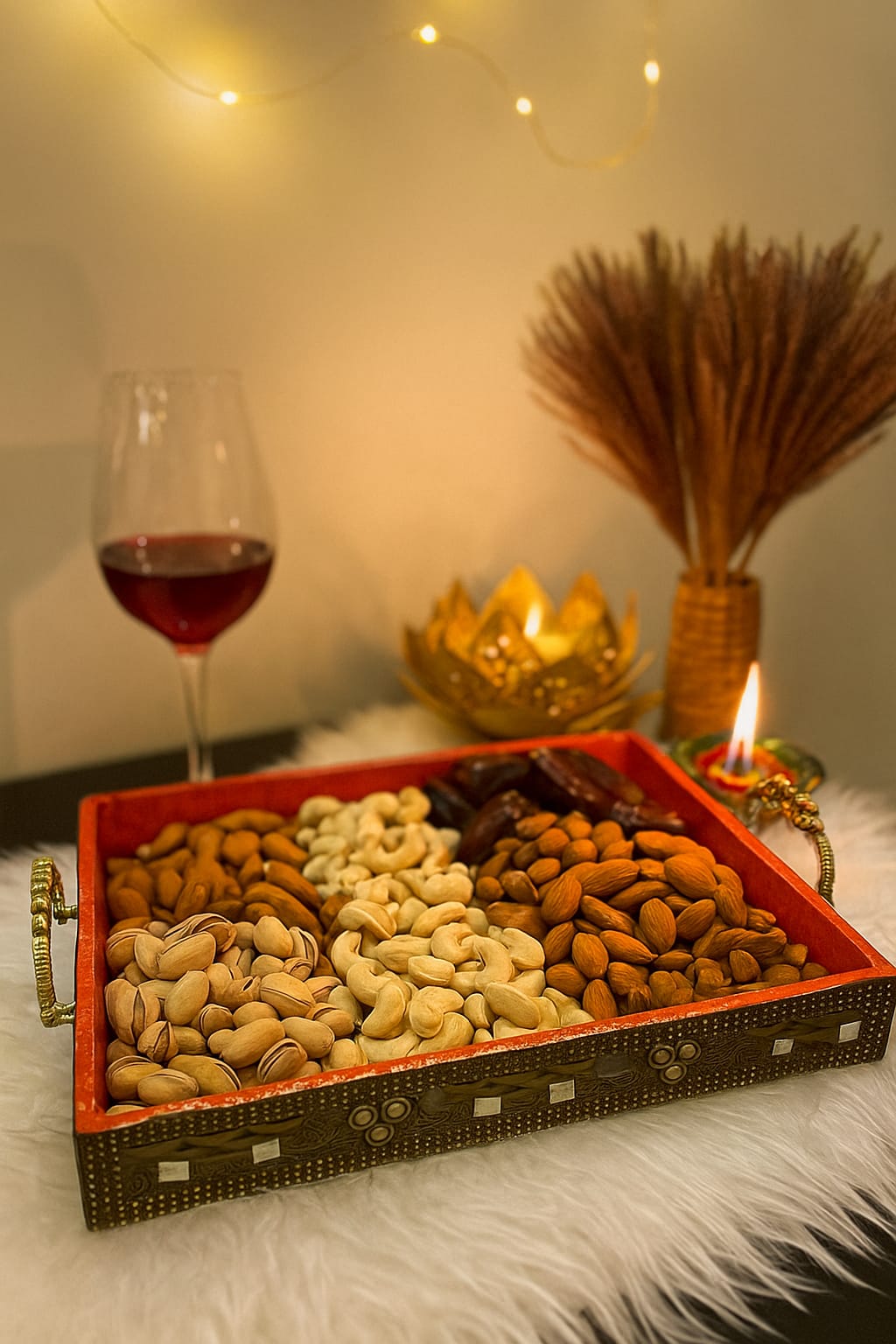 Luxury Decorative Dry Fruit Tray